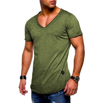Abbildung von behype T Shirt &quot;NUKE&quot;, mit V Ausschnitt