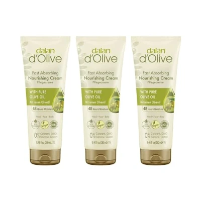 Abbildung von 3x Dalan d`Olive Hand &amp; Körpercreme 250ml