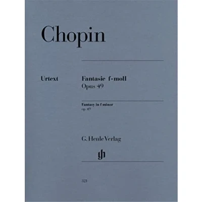 Abbildung von Fantasie f Moll op. 49. Klavier: Instrumentation: Piano solo (G. Henle Urtext Ausgabe)