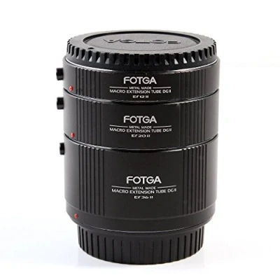 Abbildung von Automatik Extension Tube Makro Zwischenringe für Canon EOS 5D Mark III, IV, 6D II, 60D, 50D, 600D, 550D, 500D, 450D, 1100D, 1000D EF / S