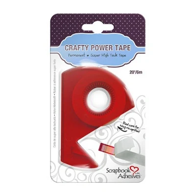 Abbildung von Crafty Power Tape roll in dispenser permanent