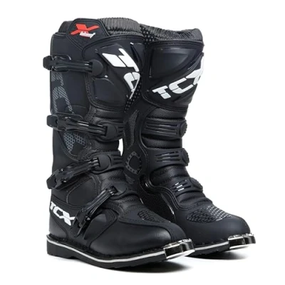 Abbildung von TCX X Blast, Herren Motocross Stiefel, Enduro Off Road Stiefel mit Mikrofaser Obermaterial und Goodyear Laufsohle, Schwarz