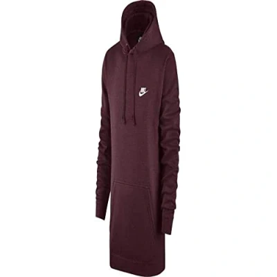 Abbildung von Nike Herren M Nsw Club Po Bb Kapuzen Sweatshirt, Braun (night maroon/White), S T