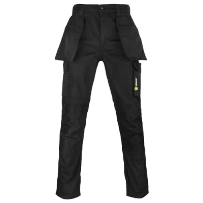Abbildung von Beeswift Herren Burgos Workwear Trouser Arbeitshose, Schwarz, 42
