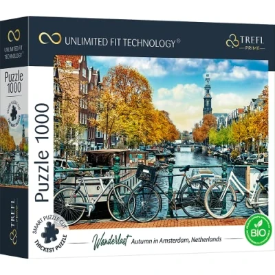 Abbildung von UFT Puzzle 1000 Wanderlust: Herbst in Amsterdam, Niederlande