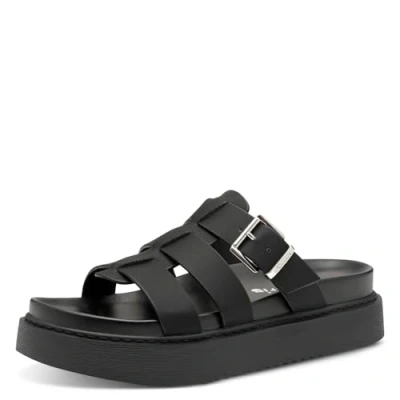 Abbildung von Tamaris Damen Pantolette in schwarz Gr. 40