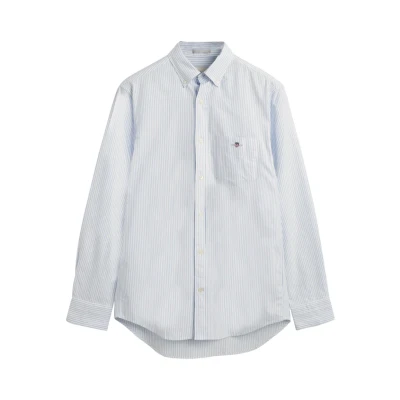 Abbildung von GANT REG Oxford Banker Hemd, Herren, Größe: Large, Light blue