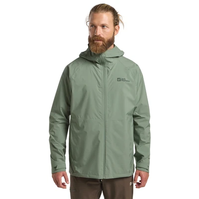 Abbildung von Jack Wolfskin Prelight Hardshelljacke, Herren, Größe: Large, Eucalyptus