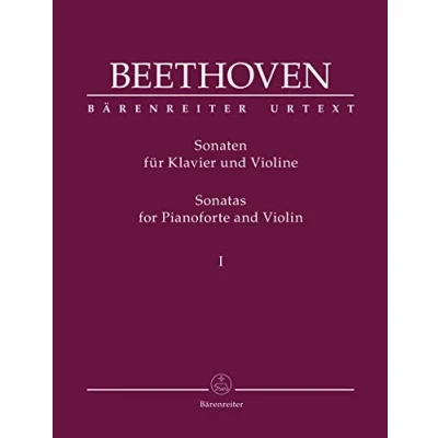 Abbildung von Sonaten für Klavier und Violine (Band I). Spielpartitur, Stimme, Urtextausgabe, Sammelband. BÄRENREITER URTEXT
