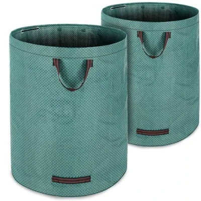 Abbildung von Gardebruk Gartensack, Gartenabfallsack 2x280 Liter 50 kg Belastbarkeit stabil robust