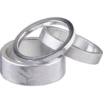Abbildung von Spank Headset Spacer kit 3pcs/Set Vorbauten, Silver, One Size