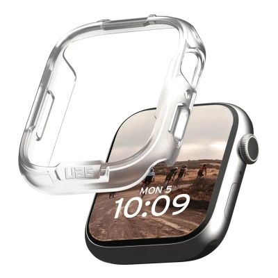 Abbildung von URBAN ARMOR GEAR Scout Case für Apple Watch 9/8/7 (45mm) Hülle (Sturz und stoßsicher, nach US Militärstandard, Robust Passgenau, Displayschutz durch erhöhten Rand) schwarz