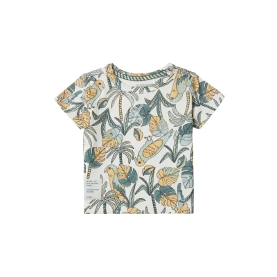 Abbildung von Noppies Banning Tshirt print für Kinder, Größe: 56, Whitecap gray