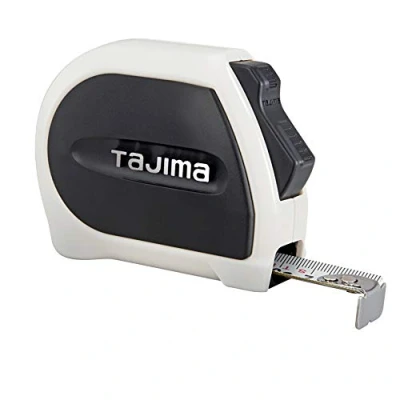 Abbildung von Tajima Maßband Bandmaß Länge 5 m Breite 19 mm Auto tape lock strong