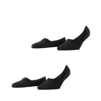 Abbildung von Burlington Everyday 2PACK Hidden IN SHOE Füßlinge, Damen, Größe: 39/40, Black