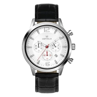 Abbildung von Orphelia HerrenArmbanduhr Chronograph Quarz Leder OR81800