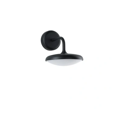 Abbildung von Paulmann LED Pollerleuchte &quot;Nostro IP44 rund 180x250mm 3000K 10W 900lm 230V Anthrazit Aluminium&quot;, 1 flammig, seewasserresistent