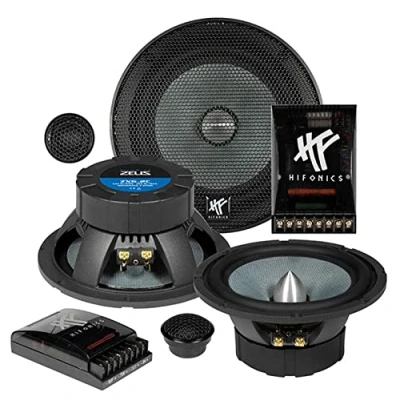 Abbildung von Hifonics ZX 6.2C 2 Wege Einbaulautsprecher Set 250W Inhalt: 1St.