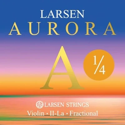 Abbildung von Larsen Aurora 1/4 Saiten für Violine A Medium