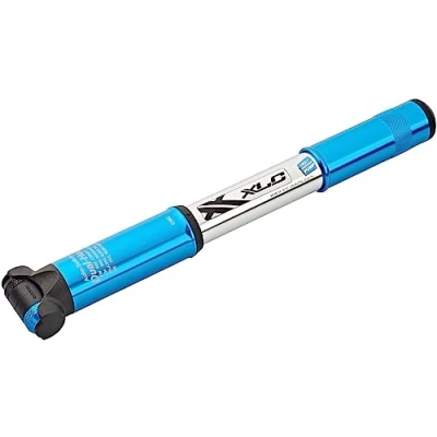 Abbildung von XLC Unisex Erwachsene Luftpumpe und Minipumpe Race PU R03, Blau, Silber, One Size