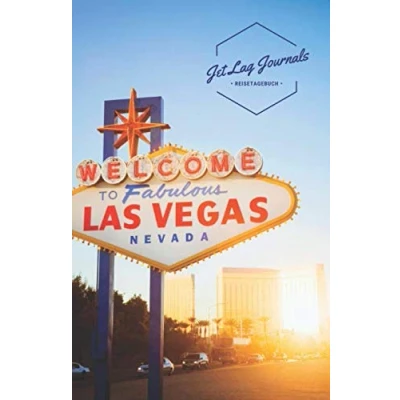 Abbildung von JetLagJournals Reisetagebuch Las Vegas: Erinnerungsbuch zum Ausfüllen Selberschreiben für den Vegas Trip