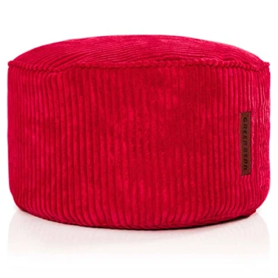 Abbildung von Green Bean Pouf Cord 45 x 25 cm, Indoor Sitzhocker Sitzkissen Relax Sessel