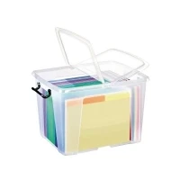 Abbildung von Aufbewahrungsbox Transparent Polypropylen 40L Mit Deckel 1 Stk.