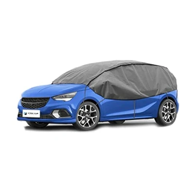 Abbildung von Autoschutzdecke Halbplane Halbgarage von XTRM CAR kompatibel mit Smart ForFour ideal angepasst