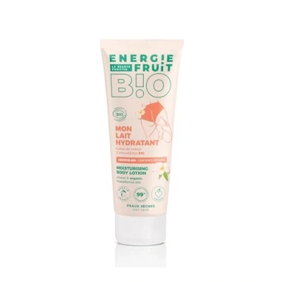 Abbildung von ENERGIE FRUIT Feuchtigkeitsspendende Körpermilch Bio zertifiziert von Ecocert Monoi &amp; Macadamiaöl vegan 200ml