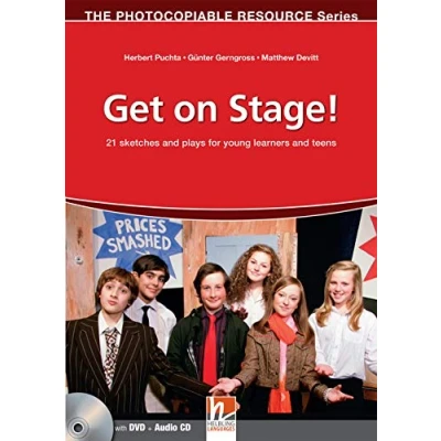 Abbildung von Get on Stage!: 21 sketches and plays for young learners teens: teens, with DVD + Audio CD (The Photocopiable Resource Series)