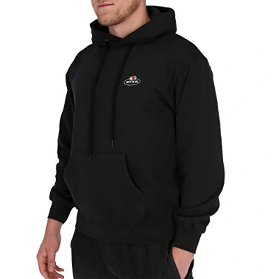 Abbildung von Fruit of the Loom Herren 012208 Kapuzenpullover, Schwarz (Schwarz 36), Medium