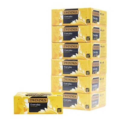 Abbildung von Twinings Everyday Teebeutel, 6 Boxen mit je 100 Stück Tee Beutel (insgesamt 600 Stück)