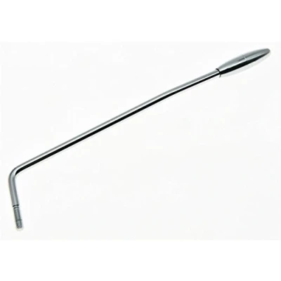 Abbildung von kaish Chrome W/Chrom Spitze ST Strat Style Gitarre Tremolo Arm (zum Einschieben, für Fender