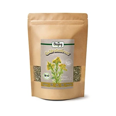 Abbildung von Biojoy BIO Goldrutenkraut Tee (250 g), Goldrutentee, getrocknet und geschnitten (Solidago virgaurea)