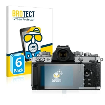 Abbildung von BROTECT Entspiegelungs Schutzfolie für Nikon Z fc (6 Stück) Matte Displayschutz Folie, Anti Reflex, Fingerprint