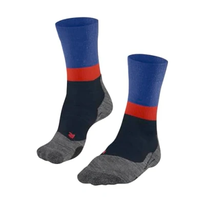 Abbildung von FALKE Herren Wandersocken TK2 Explore M SO Wolle Funktionsmaterial antiblasen dick 1 Paar, Blau (Cobalt 6118), 39 41