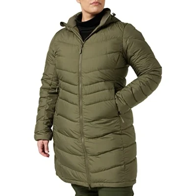 Abbildung von Jack Wolfskin Damen SELENIUM COAT winddichter Daunenmantel, granite, XXL