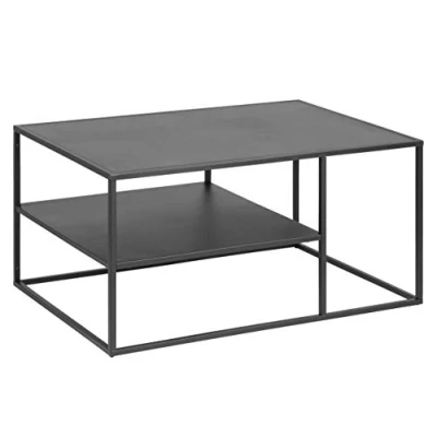 Abbildung von ACTONA GROUP Couchtisch in schwarz, Stahl 60x45x60cm (BxHxT)