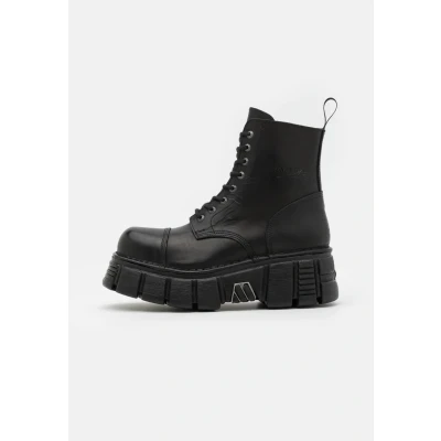 Abbildung von New Rock M.newmili083 s39 Stiefelletten/Boots Herren Schwarz 36 Boots Shoes