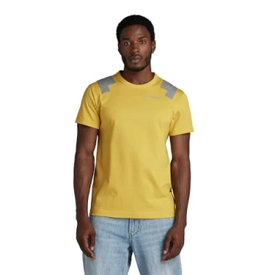 Abbildung von G Star Flight DECK Tshirt print, Herren, Größe: Medium, Dk lemon