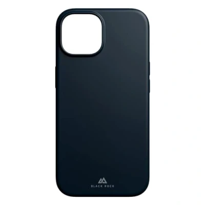 Abbildung von Black Rock Urban Case Cover Apple iPhone 15 Mitternacht Induktives Laden, Stoßfest