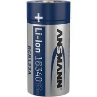 Abbildung von Li Ion Akku 16340 850mAh mit Ladebuchse