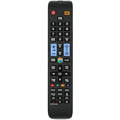 Abbildung von Ersatz TV Fernbedienung für Samsung AA59 00638A Kompatibel mit 00424A 00431A 00445A 00446A 00465A 00466A 00559A 00580A 00581A