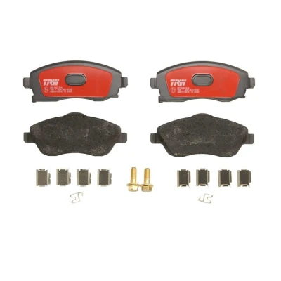 Abbildung von TRW DTEC COTEC GDB1570DTE Bremsbelagsatz mit akustischer Verschleißwarnung Bremssattelschrauben Zubehör OPEL: Tigra Twintop