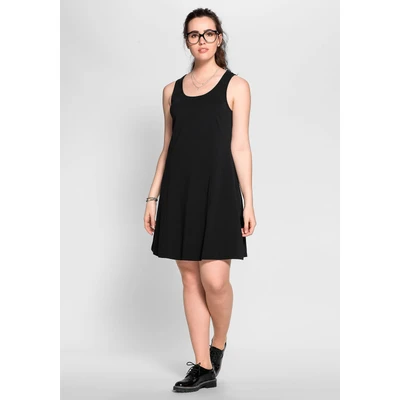 Abbildung von Sheego Jerseykleid &quot;Große Größen&quot;, mit breiten Trägern