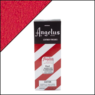 Abbildung von Angelus Suede Dye Rot 88ml