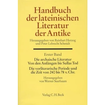 Abbildung von Handbuch der Altertumswissenschaft, Bd.1, Lateinischen Literatur Antike