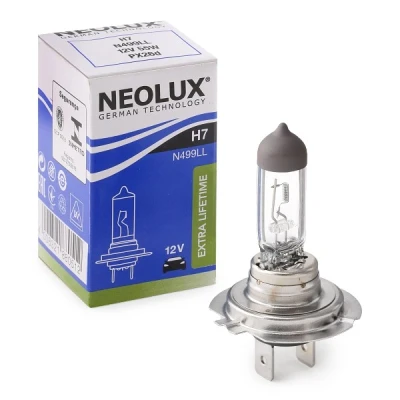 Abbildung von NEOLUX N499LL Glühlampe, Fernscheinwerfer H7 12V 55W 3200K Halogen PEUGEOT: Boxer Kastenwagen, TOYOTA: Celica VII Coupe, JAGUAR: F Pace