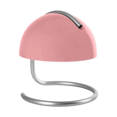 Abbildung von Tischleuchte Burano, rosa, Höhe 25 cm, Glas/Metall, E27