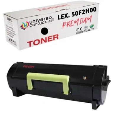 Abbildung von universo cartuccia® Toner Black Seiten ersetzt Lexmark 50F0HA0, 502HA, 50F2H00, 502H, 50F2H0E, 502HE für MS310D, MS310DN, MS410D, MS410DN, MS610DN, MS610DTE